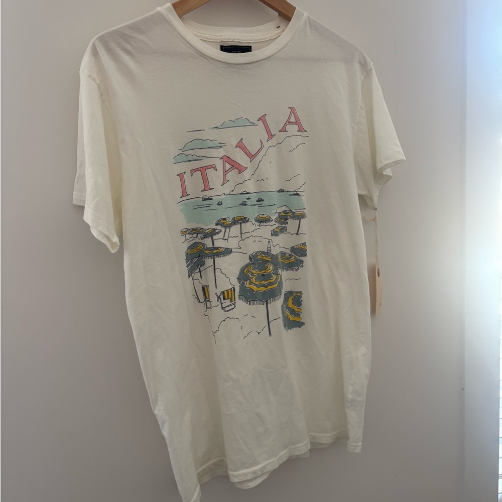 Retro Brand- Women’s Italia Graphic T-Shirt Size: M NWD
